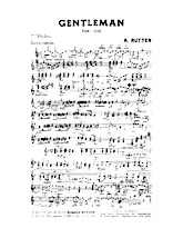 download the accordion score Gentleman (Fox Trot) in PDF format