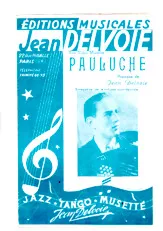 télécharger la partition d'accordéon Pauluche (Valse Musette) au format PDF