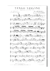 scarica la spartito per fisarmonica Tango Tzigane in formato PDF