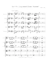 télécharger la partition d'accordéon Op 8 n°2 in g minor L'Estate (Summer) (1 titre) (Conducteur) au format PDF