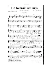scarica la spartito per fisarmonica Un refrain de Paris (Valse Musette) in formato PDF
