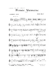 scarica la spartito per fisarmonica Pensée Viennoise (Valse) in formato PDF