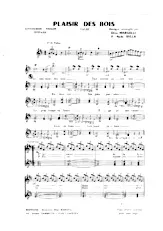 télécharger la partition d'accordéon Plaisir des bois (Orchestration) (Valse à Variations) au format PDF