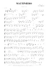 scarica la spartito per fisarmonica Mattiniero (Valse) in formato PDF