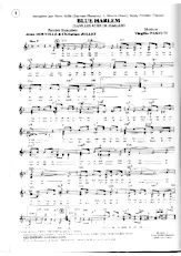 télécharger la partition d'accordéon Blue Harlem (Dans les rues de Harlem) (Slow) au format PDF