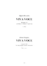 télécharger la partition d'accordéon Viva Voce (Concerto n°2 op 201) (Arrangement : Friedrich Lips) (Bayan + Chamber Orchestra) au format PDF