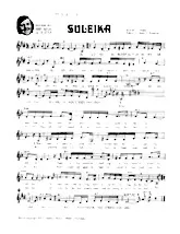 descargar la partitura para acordeón Suleika (Chant : Eddy Wally) en formato PDF