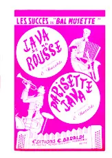 download the accordion score Java de ma rousse + Parisette Java (Orchestration) in PDF format