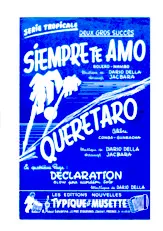 télécharger la partition d'accordéon Queretaro (Arrangement : Jacbara) (Orchestration) (Conga Guaracha) au format PDF