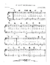 download the accordion score It Ain't Necessarily So in PDF format