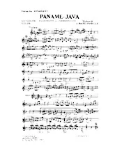 télécharger la partition d'accordéon Paname Java (Orchestration) au format PDF