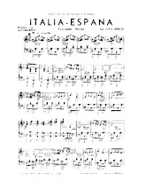 télécharger la partition d'accordéon Italia España (Paso Doble-Marche) au format PDF