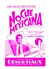 télécharger la partition d'accordéon Noche Mexicana (Nuit Mexicaine) (Valse Chantée) au format PDF