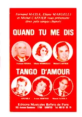 download the accordion score Tango d'amour in PDF format