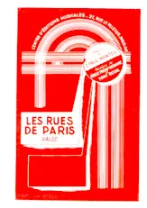 télécharger la partition d'accordéon Les rues de Paris (Orchestration) (Valse) au format PDF