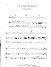 descargar la partitura para acordeón Porfirio Villarosa en formato PDF