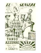 télécharger la partition d'accordéon Tango Azzurro (Orchestration) au format PDF