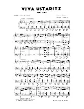 télécharger la partition d'accordéon Viva Ustaritz (Paso Doble) au format PDF