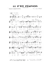 télécharger la partition d'accordéon Le P'tit Pékinois (Chinoiserie) (Quick Fox Trot) au format PDF