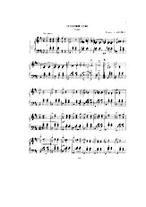 télécharger la partition d'accordéon Jesienny Sen  (Herbst Traüm) (Valse) au format PDF