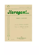 télécharger la partition d'accordéon Haragan (Tango) au format PDF