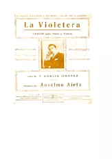 télécharger la partition d'accordéon La Violetera (Tango). au format PDF