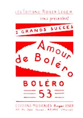 télécharger la partition d'accordéon Boléro 53 (Orchestration) au format PDF