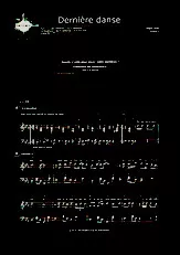 télécharger la partition d'accordéon Dernière danse (Interprète : Indila) au format PDF