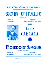 descargar la partitura para acordeón Boléro d'amour en formato PDF