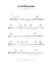 scarica la spartito per fisarmonica The wedding samba in formato PDF