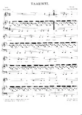 download the accordion score Vaarwel in PDF format