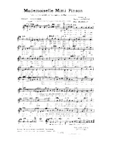 télécharger la partition d'accordéon Mademoiselle Mimi Pinson (Valse Chantée) au format PDF