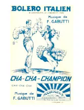 télécharger la partition d'accordéon Boléro Italien (Orchestration) au format PDF