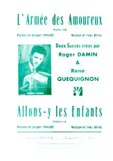 télécharger la partition d'accordéon L'armée des amoureux + Allons y les enfants (Marche) au format PDF