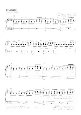 télécharger la partition d'accordéon Ti Amo (Arrangement : Hans-Günter Heumann) au format PDF