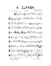download the accordion score A Cuyaba (Samba) in PDF format