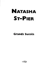 scarica la spartito per fisarmonica Natasha St-Pier : Grands Succès (12 titres) in formato PDF