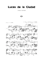télécharger la partition d'accordéon Luces de la Ciudad (Tango) au format PDF