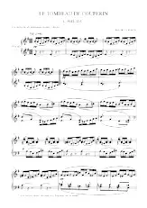 télécharger la partition d'accordéon Le tombeau de Couperin (I : Prélude) (Piano) au format PDF
