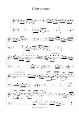 télécharger la partition d'accordéon L'Egyptienne (Piano) au format PDF