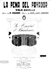 télécharger la partition d'accordéon La pena del payador (Valse Criollo) au format PDF