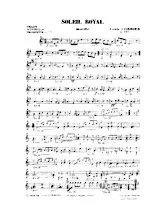 scarica la spartito per fisarmonica Soleil Royal (Marche) in formato PDF