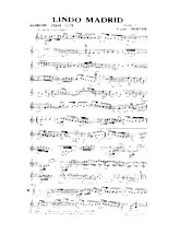 télécharger la partition d'accordéon Lindo Madrid (Paso Doble) au format PDF