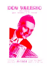 télécharger la partition d'accordéon Don Valério (Orchestration) (Paso Doble) au format PDF