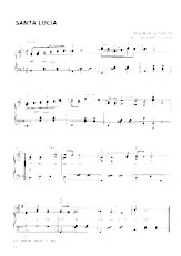 scarica la spartito per fisarmonica Santa Lucia (Arrangement : Hans-Günter Heumann) in formato PDF