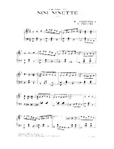 descargar la partitura para acordeón Nini Ninette (Java) en formato PDF