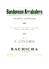 télécharger la partition d'accordéon Bandoneón Arrabalero (Tango) au format PDF