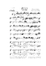télécharger la partition d'accordéon Juan (Orchestration) (Paso Doble) au format PDF