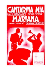 télécharger la partition d'accordéon Cantarina Mia (Orchestration) (Tango Typique) au format PDF