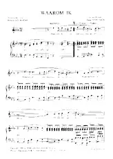 télécharger la partition d'accordéon Waarom ik (Slow Rock) au format PDF
